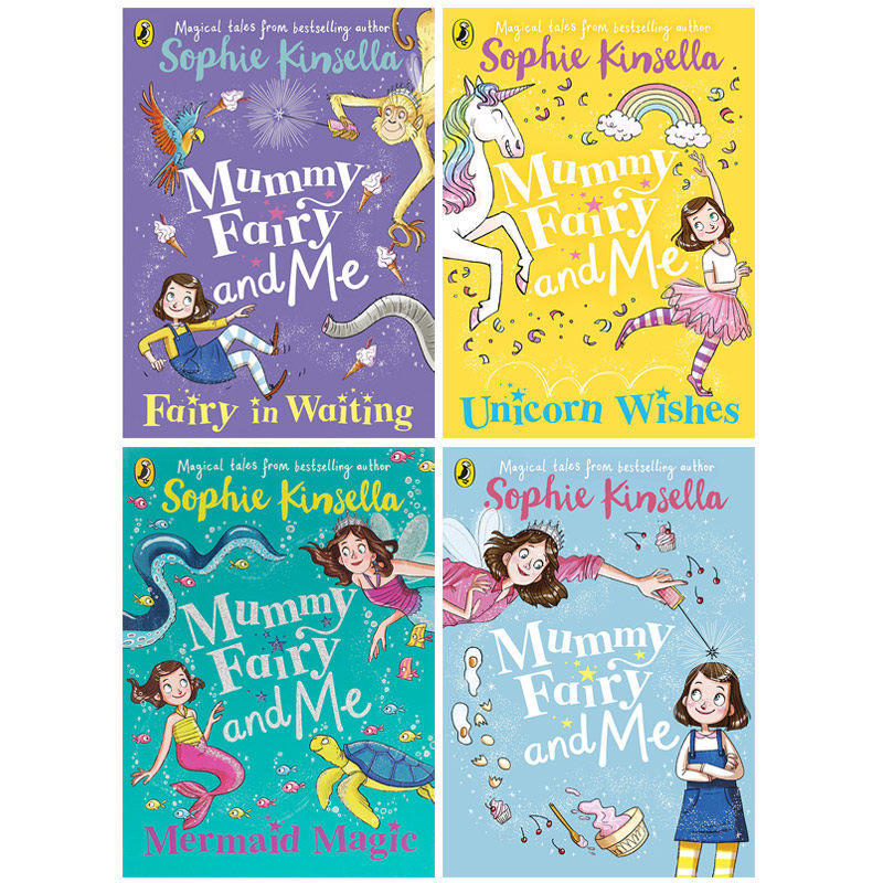 进口英文原版Mummy Fairy and Me仙女妈妈和我系列4本6-9岁儿童英语奇幻