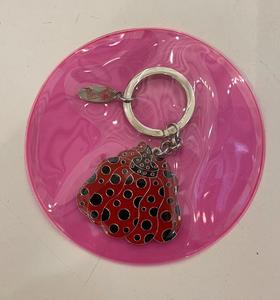 草间弥生钥匙扣-红黑南瓜