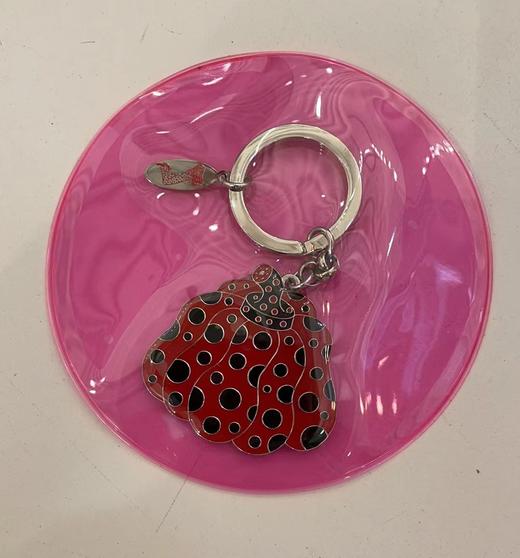 草间弥生钥匙扣-红黑南瓜 商品图0