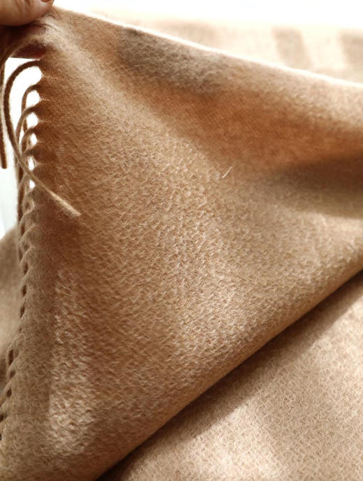 Loewe罗意威最新款双面双色围巾-沙色 商品图5