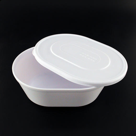 「靜思JING SI」环保餐盒 大号 （米白色 / 透明色）820ml 商品图3