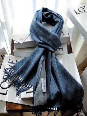 Loewe罗意威最新款双面双色-牛仔蓝