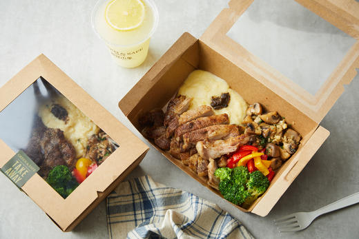 煎西班牙伊比利黑猪颈肉排附土豆泥时蔬 商品图0