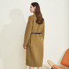 LH9F8斯尔丽瑟俪秋冬个性肩扣翻领双面呢大衣长款女2021新款 商品缩略图1