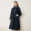 LH9T2斯尔丽2021新款秋冬瑟俪时尚羽绒拼接中长款两件套可拆卸大衣外套 商品缩略图0