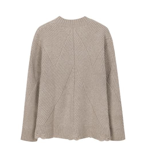 立体系扣针织上衣 商品图1