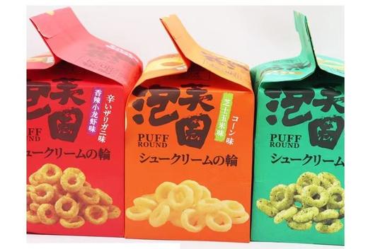 樱木良品泡芙圈香辣小龙虾海苔芝士玉米味60g包装办公室休闲零食 商品图3