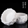 天禄-汉白玉-莲花香炉 商品缩略图3