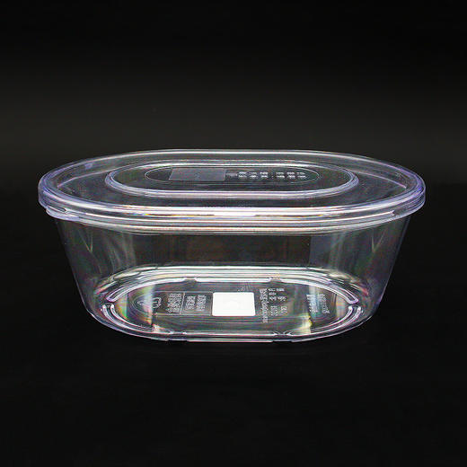 「靜思JING SI」环保餐盒 大号 （米白色 / 透明色）820ml 商品图2