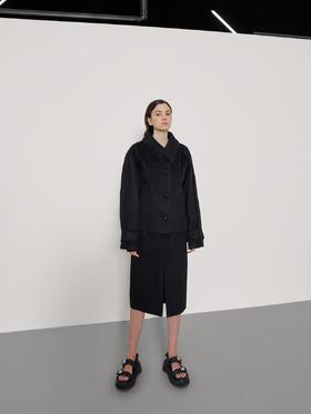 外露结构H形半身裙