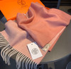 HERMES🧣爱马仕男女通用双面羊绒围巾 商品缩略图3