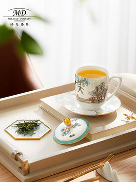 【6F】玛戈隆特 M20西湖盛宴会务盖杯 中国风会议办公家用杯子 礼盒包装