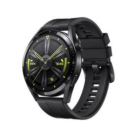 华为HUAWEI WATCH GT3 华为手表 运动智能手表 两周长续航/蓝牙通话/血氧检测 活力款 46mm 黑色