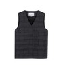 V领格纹羽绒马甲 商品缩略图0