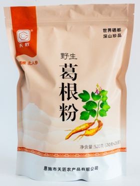 天匠野生葛粉独立袋520g