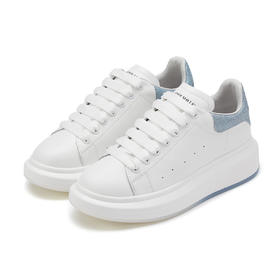 西村名物2021新款麦昆韩版时尚增高厚底女小白鞋女运动鞋女单鞋T21CM32821