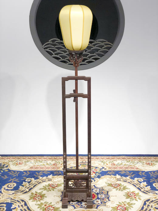 红桥红  家具严选  大红酸枝（交趾黄檀）【嘉木堂升降式 宫灯】 商品图4