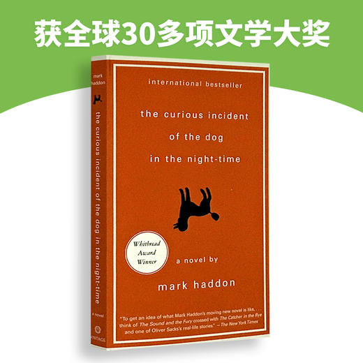 深夜小狗神秘事件英文原版The Curious Incident of the Dog in the Night Time同名电影话剧小说马克哈登进口英语书小狗离奇事件 商品图3