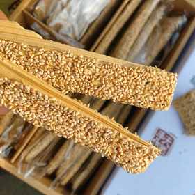 【古法手工芝麻麦芽糖】古法工艺，质地酥脆，甜而不齁