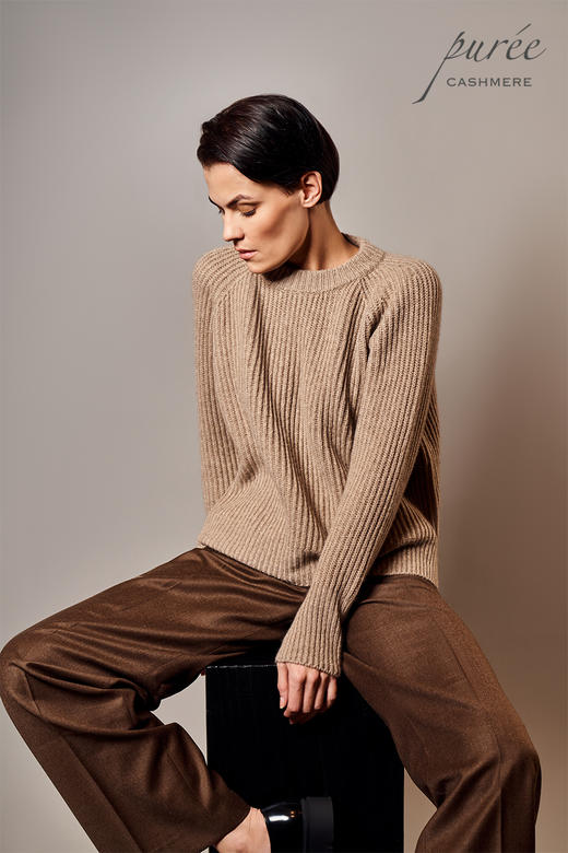 #1988 The Fishermen Set 重磅粗织毛衣套装(毛衣+围巾) 商品图1