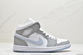 耐克Air Jordan 1 MID中帮复古休闲运动板鞋DO7440-821男女鞋