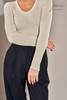 #1972「RIBBED BODY SUIT」45% CASHMERE 55% SILK  罗纹连体衣 商品缩略图4