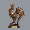 宇达青铜摆件 十二生肖鸡《大吉大利》创意装饰 家居工艺摆件  高27cm 商品缩略图0