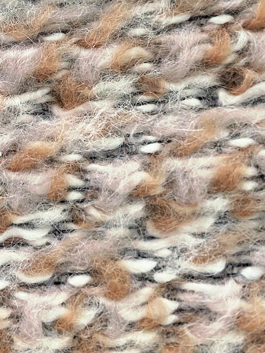 TYNVIE 小风琴领软呢短外套-粉米色 商品图4