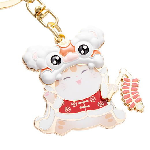 【故宫钥匙扣】宫猫纳福新春钥匙扣挂件生日礼物 商品图6