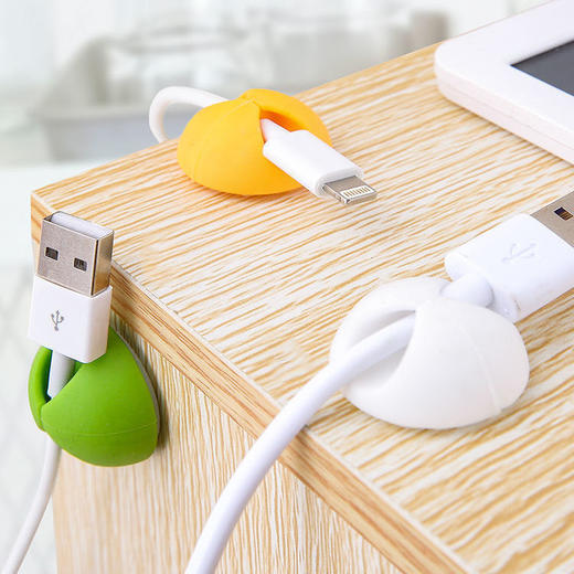 免打孔数据线收纳固定器充电线耳机线理线器办公室桌面床头固线器 商品图7