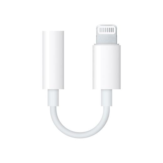 Apple Lightning/闪电 转 3.5毫米耳机插孔转换器/转换头 iPhone iPad 手机 平板 转接头 商品图1