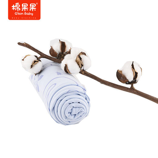 棉果果春季新品有机棉100*120cm毯子M105552222048 商品图3