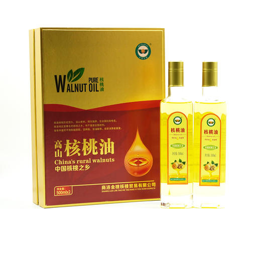 馆长推荐 | 秦楚金桃核桃油500ml*2 商品图2