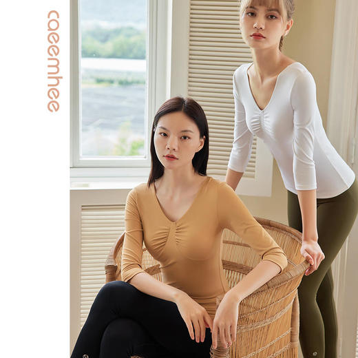 卡益瑜伽服七分袖KU03930 商品图0