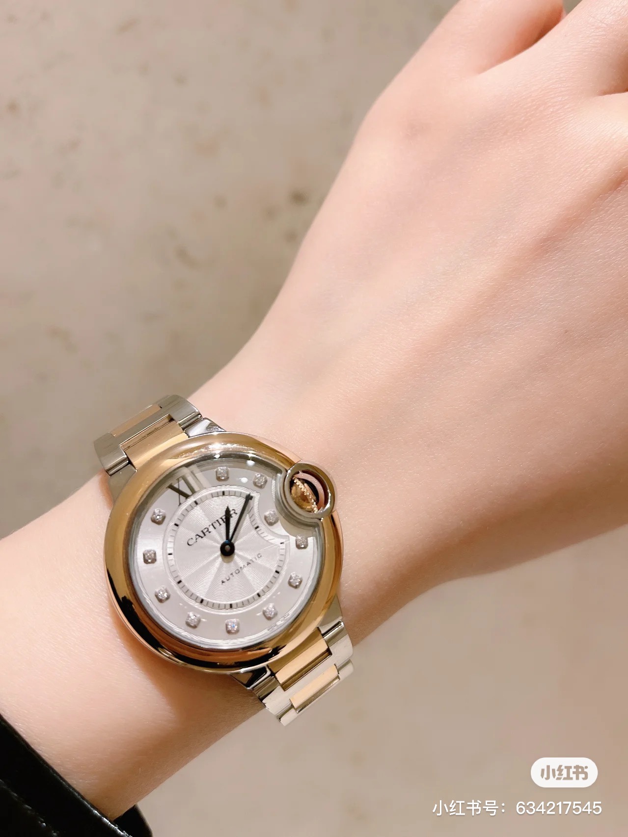 欧洲渠道 卡家 真钻蓝气球手表