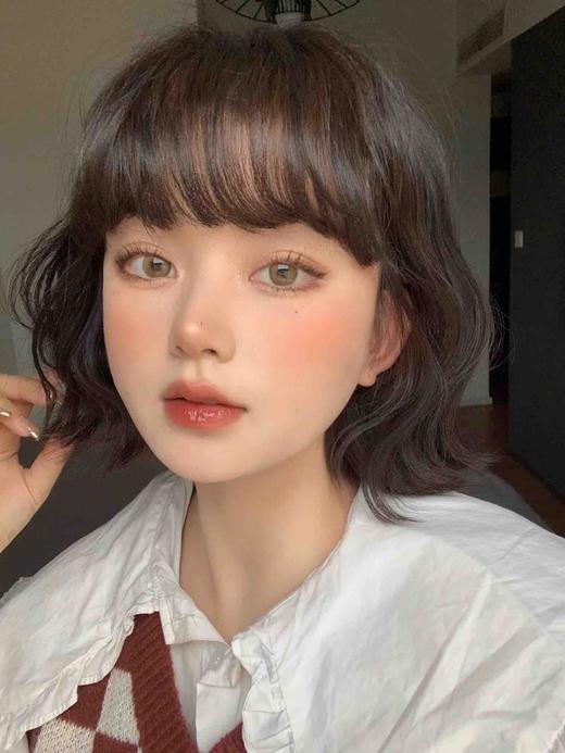 黎雾日抛  漫木褐 14.2mm 日抛 10片 含硅水凝胶 mirage日抛无售后【1盒1个度数 不同度数拍2盒】 商品图0