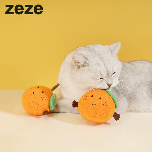 zeze橘子猫薄荷木天蓼玩具-B 商品图0