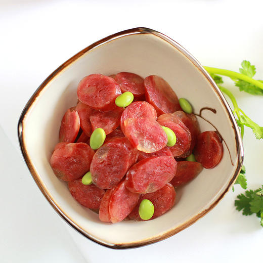 【阿赐酱】腊肠减盐减糖无烟熏不加防腐剂240g/袋（广式，冰糖，怪味3种口味） 商品图2