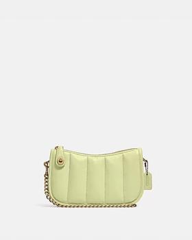 【直播】coach绗缝SWINGER 20号手袋