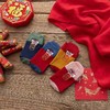 国潮秋冬过年可爱卡通情侣纯棉袜 本命年刺绣红袜 商品缩略图9