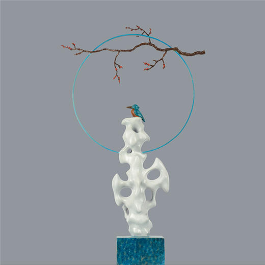 宇达青铜全铜摆件刁云波作品《家园》玄关 创意装饰 家居工艺摆件 商品图0