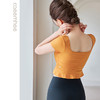 卡益裸感瑜伽短袖T恤KL01122D 电商款 商品缩略图2
