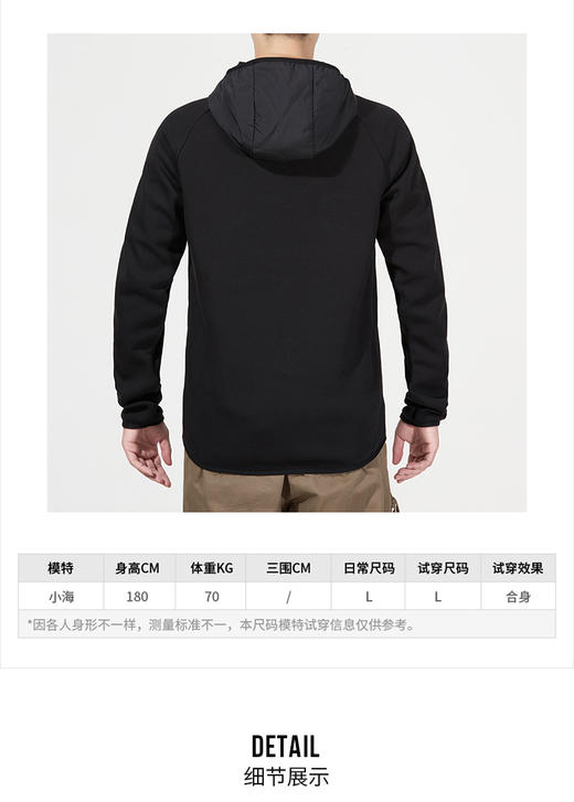 adidas阿迪达斯男子运动休闲连帽保暖羽绒服外套H45248 商品图1