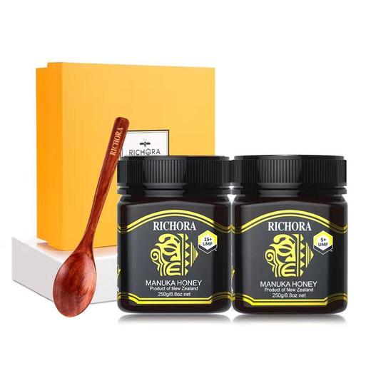 瑞琪奥兰蜂蜜UMF5+250g/15+250g礼盒装 商品图0
