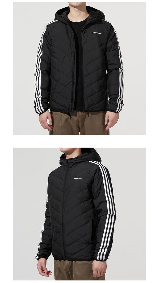 Adidas阿迪达斯 Neo2021男子M 3S LW DOWN JK羽绒服H45252 商品图0
