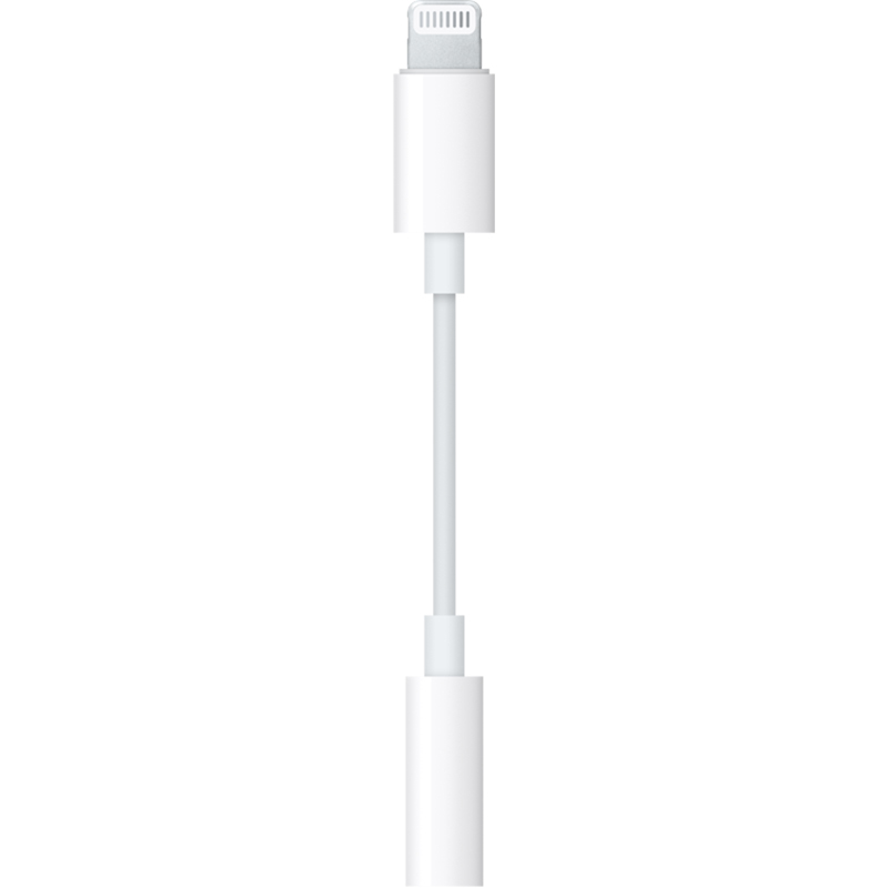 Apple Lightning/闪电 转 3.5毫米耳机插孔转换器/转换头 iPhone iPad 手机 平板 转接头