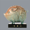 宇达青铜摆件  十二生肖猪《福满门》创意装饰 家居工艺摆件  高19.5cm 商品缩略图0