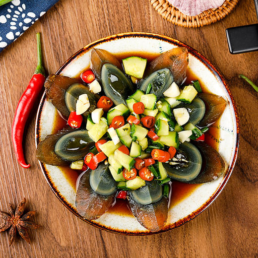 【孝感】神丹无铅工艺松花皮蛋溏心松花蛋16枚（简装） 商品图4