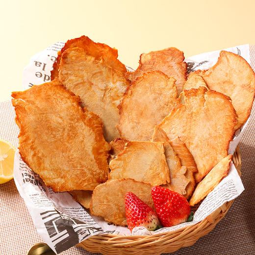 鸡胸肉也可以这样 薯片一样口感 越嚼越香 被窝零食 昔日印象x蛋白鸡胸肉干健身即食鸡胸肉干 商品图4