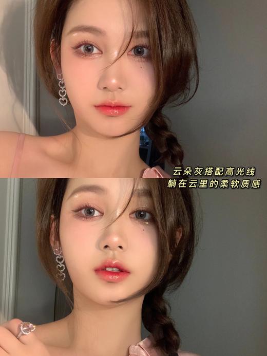 王柠萌同款丨暖流高光灰·4Youthcon丨奶油慕斯云朵灰14.0mm（年抛/2片装） 商品图0